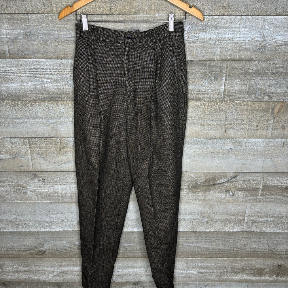 Banana Republic wool silk blend trouser career office wear pants size 6